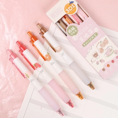 Bút Gel 0.5mm St Nib Nhanh Khô Đa Năng Nhiều Màu - Trái Cây Thơm Giá 79.200₫ 9