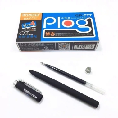 Bút Gel 0.7mm Mực Xanh Đen Thân Cao Su Viết Êm, Học Sinh & Văn Phòng - Giá 37K 2