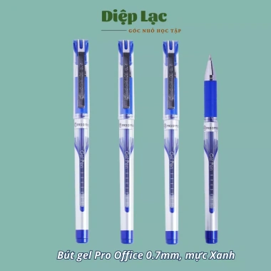 Bút gel 0.7mm ProOffice GP901 12 chiếc - Viết trơn mượt, ký văn phòng, giảm giá 22% - Diệu Lạc 3