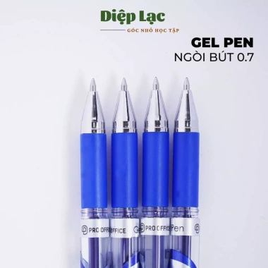 Bút gel 0.7mm ProOffice GP901 12 chiếc - Viết trơn mượt, ký văn phòng, giảm giá 22% - Diệu Lạc 6