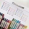 Bút Gel 20 Màu DS VINTAGE Ngòi 0.5mm Siêu Nhanh Khô Giá chỉ 18.400 VND 8