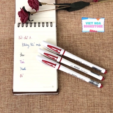 Bút Gel AIHAO 48 cây cốc mực nước chữ A: Viết êm, trơn, không tắc, chính hãng 124k 5 Bút Gel AIHAO 48 cây cốc mực nước chữ A: Viết êm, trơn, không tắc, chính hãng 124k 5