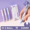 Bút Gel Bấm 0.5mm CLASSMATE GP113/GP114 mực xanh đen tím - Giá 9.000 VNĐ