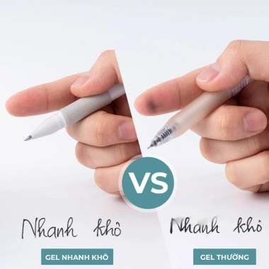 Bút Gel Bấm 0.5mm CLASSMATE GP113/GP114 mực xanh đen tím - Giá 9.000 VNĐ