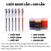 Bút Gel Bấm Basic DecorMe 0.5mm - Mực Đen Xanh Đỏ, Khô Nhanh, Viết Trơn, Giá 17.900₫ 10