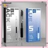Bút Gel Bấm Cầm Mây Êm Ái Hộp 5 Cây Ngòi 0.5mm Mực Đen/Xanh Khô Nhanh Viết Mượt Không Lem Giá 20.000 VND 2
