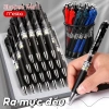 Bút Gel Bấm Cao Cấp Mesibo 0.5mm Siêu Mịn - Mực Đen Dung Lượng Lớn, Thiết Kế Đẹp Bền Chắc Dành Cho Học Sinh
