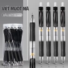 Bút Gel Bấm Cao Cấp Mesibo 0.5mm Siêu Mịn - Mực Đen Dung Lượng Lớn, Thiết Kế Đẹp Bền Chắc Dành Cho Học Sinh 2