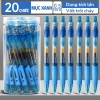 Bút Gel Bấm Cao Cấp Mesibo 0.5mm Siêu Mịn - Mực Đen Dung Lượng Lớn, Thiết Kế Đẹp Bền Chắc Dành Cho Học Sinh 9