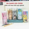 Bút Gel Bấm Mực Xanh Tím 0.5mm - Tẩy Xóa Được, Hộp 20 Bút, Viết Êm Nét Đẹp cho Học Sinh Tiểu Học - 35.000 VND 3