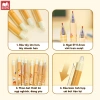 Bút Gel Bấm Mực Xanh Tím 0.5mm - Tẩy Xóa Được, Hộp 20 Bút, Viết Êm Nét Đẹp cho Học Sinh Tiểu Học - 35.000 VND 9