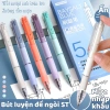 Bút gel bấm ngòi đen 0.5mm set 10 bút bi - Viết êm, thiết kế gọn đẹp, giá ưu đãi 36.500₫ 2