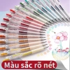 Bút Gel Bấm Nhiều Màu Bộ 9 Cây - Viết Mượt, Vẽ Sáng Tạo, Giá Chỉ 56.000 VND 3