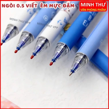 Bút Gel Bấm Tẩy Xóa Được Ngòi 0.5mm Mực Xanh Tím - Giá 25.000, Xóa Nhanh 5
