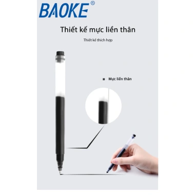 Bút gel Baoke PC3.808 nét ngòi 0.5mm vô địch mực 2.000m chỉ 50.000 VND 4