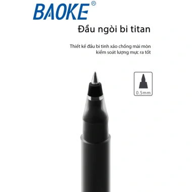 Bút gel Baoke PC3.808 nét ngòi 0.5mm vô địch mực 2.000m chỉ 50.000 VND 6
