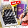 Bút Gel Bossee Ngòi Kim 0.5mm Hộp 20 Nước Nhanh Khô 3 Màu Đen Xanh Đỏ Mực Đều Không Thấm 59.000đ