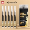 Bút Gel Bossee Ngòi Kim 0.5mm Hộp 20 Nước Nhanh Khô 3 Màu Đen Xanh Đỏ Mực Đều Không Thấm 59.000đ 10