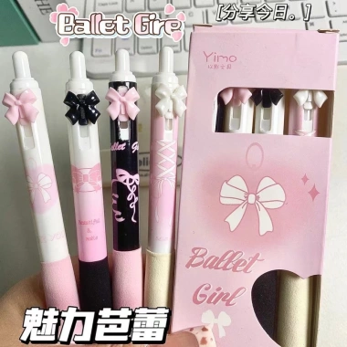 Bút gel bướm đen 0,5mm - Khô nhanh, làm đẹp, thích hợp nữ sinh kỳ thi, 9.900₫