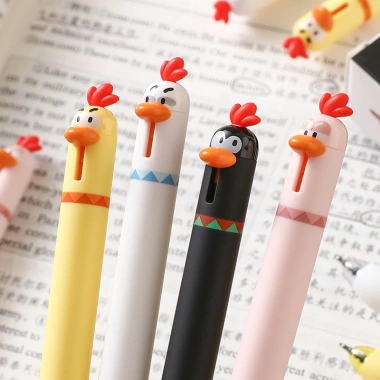 Bút Gel Chick 0.5mm Đầu Văn Đen, Tích Lớn Nhanh Khô, Chất Lượng Cao, Giá 34.100 VND