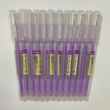 Bút Gel Chosch 8.623 Xanh/Tím 12 cây - Độ bền cao, viết mượt, giảm giá 62.000 VND 5