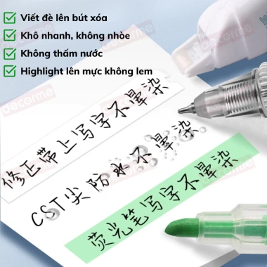 Bút gel công thái học M67 DecorMe - Ngòi 360° đàn hồi, giảm áp lực 5x, viết êm nhẹ, chỉ 54.700 VND 9
