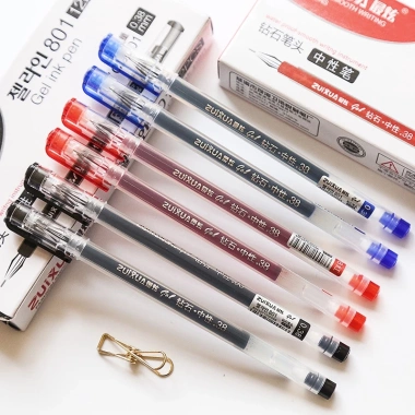 Bút Gel Đầu Kim Cương Văn Phòng Phẩm Sáng Tạo – Chữ Ký Trong Suốt, Giá Ưu Đãi 22.000