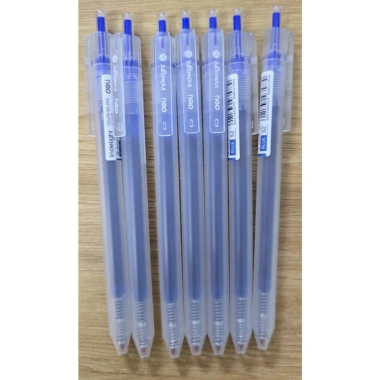 Bút gel Deli G118 0.5mm – Nét mượt xanh, đen, đỏ, giá ưu đãi 65.000₫ cho học sinh, sinh viên