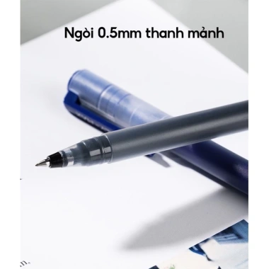 Bút Gel Deli G16-BK 0.5mm - Ống mực siêu to, viết 1.600m, giá ưu đãi 41.200₫ 4