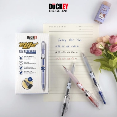 Bút Gel Duckey GP-128 Elite+ 0.5mm Ngòi Seiko Nhật Bản - Ký Đẹp, Giá 39.330đ 3