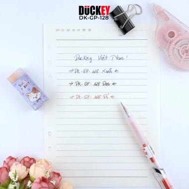 Bút Gel Duckey GP-128 Elite+ 0.5mm Ngòi Seiko Nhật Bản - Ký Đẹp, Giá 39.330đ 4
