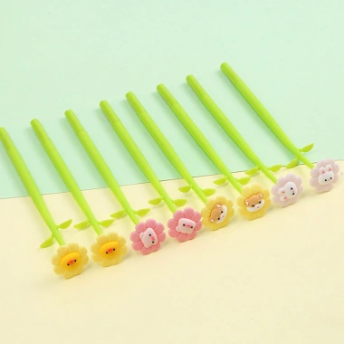 Bút Gel Hoa Động Vật Hoạt Hình - Viết Mượt, Giá Gốc 56.846₫ Giảm còn 45.477₫