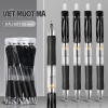 Bút Gel Học Sinh Dạng Bấm Nhỏ Gọn Ngòi 0.5mm Nhập Khẩu, Mực Đen Dung Lượng Lớn Viết Êm Tiết Kiệm - Giá 62,500 VND 2