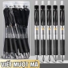 Bút Gel Học Sinh Dạng Bấm Nhỏ Gọn Ngòi 0.5mm Nhập Khẩu, Mực Đen Dung Lượng Lớn Viết Êm Tiết Kiệm - Giá 62,500 VND 7