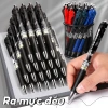 Bút Gel Học Sinh Dạng Bấm Nhỏ Gọn Ngòi 0.5mm Nhập Khẩu, Mực Đen Dung Lượng Lớn Viết Êm Tiết Kiệm - Giá 62,500 VND 9