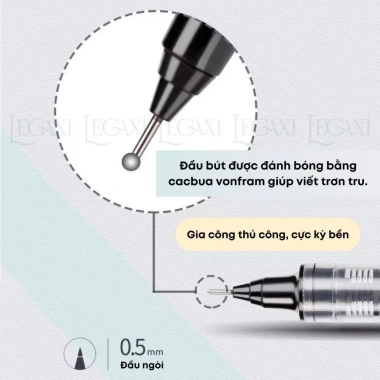 Bút Gel Legaxi 0.5mm 25 cây: Ngòi nhỏ gọn, viết mượt, mực xanh đỏ đen, giá ưu đãi 21.000 VND 3 Bút Gel Legaxi 0.5mm 25 cây: Ngòi nhỏ gọn, viết mượt, mực xanh đỏ đen, giá ưu đãi 21.000 VND 3