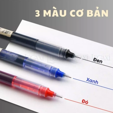 Bút Gel Legaxi 0.5mm 25 cây: Ngòi nhỏ gọn, viết mượt, mực xanh đỏ đen, giá ưu đãi 21.000 VND