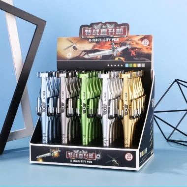 Bút Gel Máy Bay Trực Thăng Biến Dạng - Sáng Tạo, Dễ Dàng Dùng Cho Trường Học & Văn Phòng - Quà Tặng Phù Hợp 4