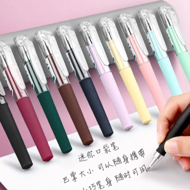 Bút Gel Mini Ngắn Di Động Nhanh Khô, Chữ Ký, Giá 25.289 VND, Học sinh tiểu học