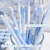 Bút gel M.Y mực đen 0.5mm pastel Set 5 chiếc: Đơn giản, thời trang, 39.000đ 6
