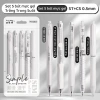 Bút gel M.Y mực đen 0.5mm pastel Set 5 chiếc: Đơn giản, thời trang, 39.000đ 7