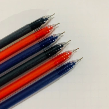Bút gel Mylac 0.5mm KO RUỘT siêu mướt, không gai, không tắc mực, thân tam giác - xanh, đen, đỏ GP001 giá 19.900₫ 4 Bút gel Mylac 0.5mm KO RUỘT siêu mướt, không gai, không tắc mực, thân tam giác - xanh, đen, đỏ GP001 giá 19.900₫ 4