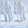 Bút gel M.Y.Never 0.5mm mực đen pastel set 5 chiếc Giá 45.000, nhanh khô 5