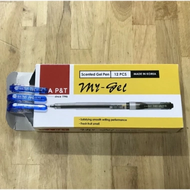 Bút gel nắp đậy 0.5mm Dong-A My Gel chính hãng Hàn Quốc - 1 cây chỉ 15.000₫