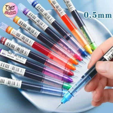 Bút Gel Nước 15 Màu 0.5mm - Viết Calligraphy, Trang Trí Sổ, Giá ưu đãi 30.000đ