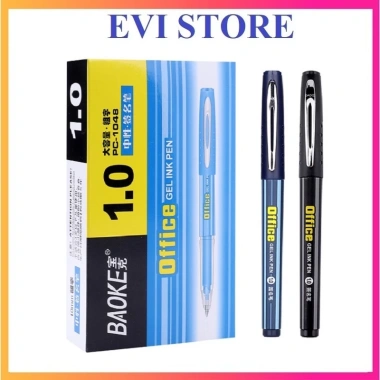 Bút gel nước Baoke PC1.048 bộ 5 ngòi 1.920 nét 1mm, tiếng Trung Hán Nho, giảm còn 35.000₫