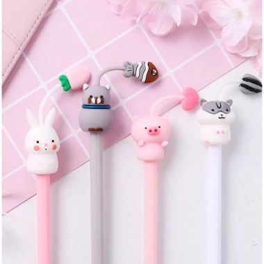 Bút Gel Nước Đen Con Vật Kute H74 - Nhiều Màu, Giá Ưu Đãi 7.000₫