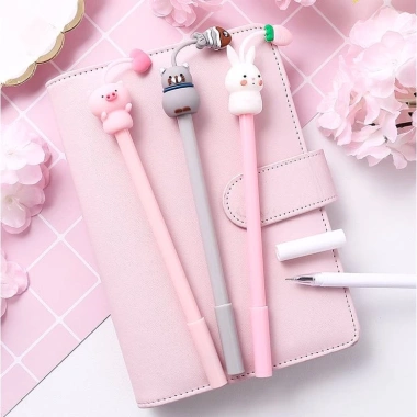 Bút Gel Nước Đen Con Vật Kute H74 - Nhiều Màu, Giá Ưu Đãi 7.000₫