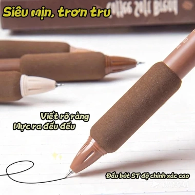 Bút Gel Pastel 0.5mm - Bút Bi Mực Đen, Cảm Giác Mây, Giá 40.000 VNĐ - Tiệm Bút M.Y 3 Bút Gel Pastel 0.5mm - Bút Bi Mực Đen, Cảm Giác Mây, Giá 40.000 VNĐ - Tiệm Bút M.Y 3