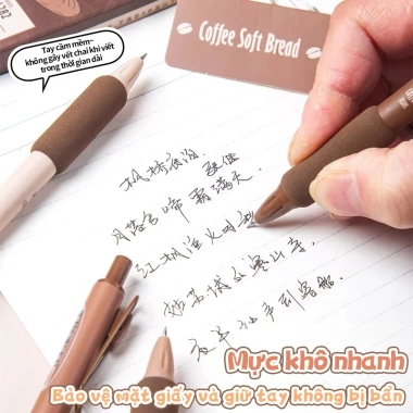 Bút Gel Pastel 0.5mm - Bút Bi Mực Đen, Cảm Giác Mây, Giá 40.000 VNĐ - Tiệm Bút M.Y 4 Bút Gel Pastel 0.5mm - Bút Bi Mực Đen, Cảm Giác Mây, Giá 40.000 VNĐ - Tiệm Bút M.Y 4